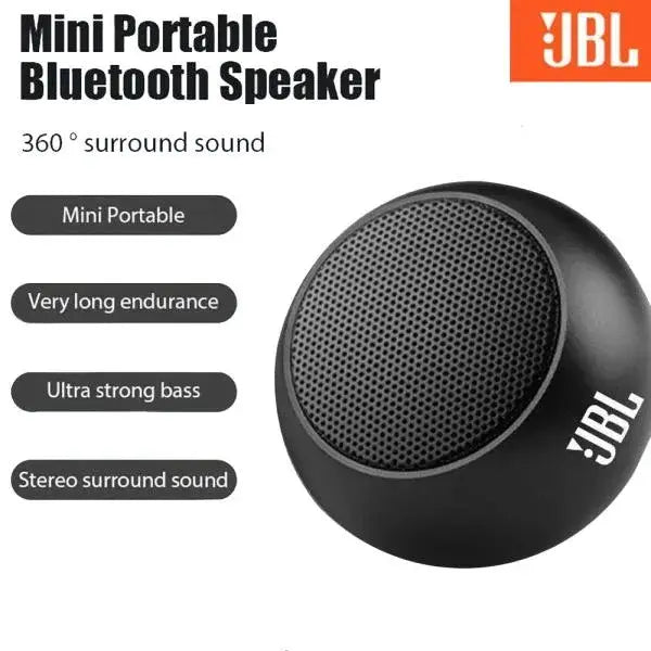 Mini Portable Bluetooth Speaker 360° Surround Sound | Deep Bass Wireless Speaker with Bluetooth 5.0, Built-in Mic & Long Battery Life