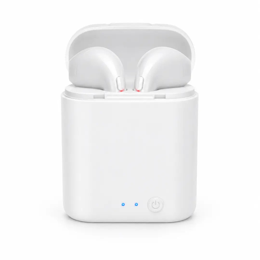 i12 TWS Wireless Earbuds Bluetooth Earphones with Charging Case, Touch Control, HD Stereo Sound & Built-in Mic