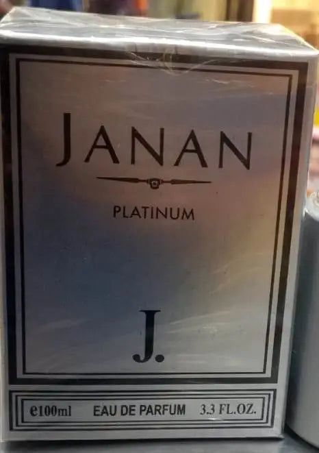 Janan Platinum by J. 100ml – Modern Citrus, Spicy & Incense Men’s Perfume