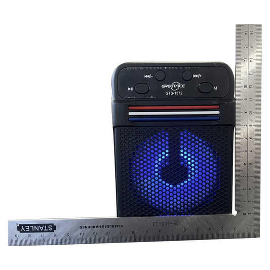 Premium Wireless Bluetooth Speaker 5W Black | Portable Mini Speaker with Powerful Sound, Long Battery Life & Compact Design