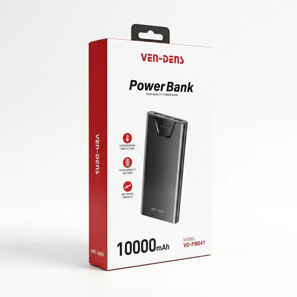 🔋 10000mAh Portable Power Bank – Fast Charging USB Battery Pack  Keywords: