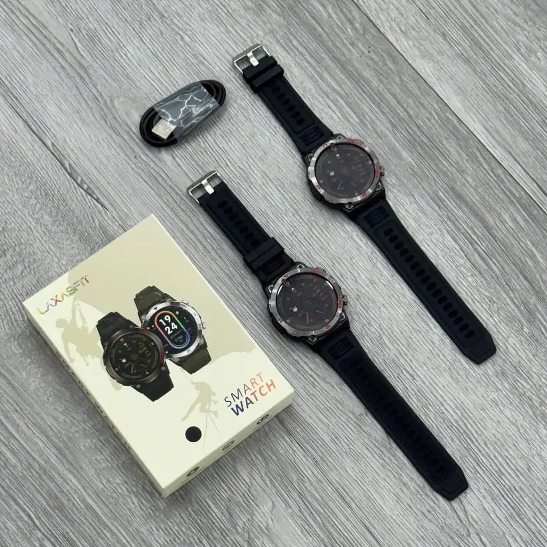 GT11 Rugged Round Dial Smart Watch | Bluetooth Calling, Fitness Tracker & Sports Modes