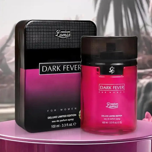 Lamis Dark Fever Perfume for Women 100ml Red Bottle | Long Lasting Fragrance