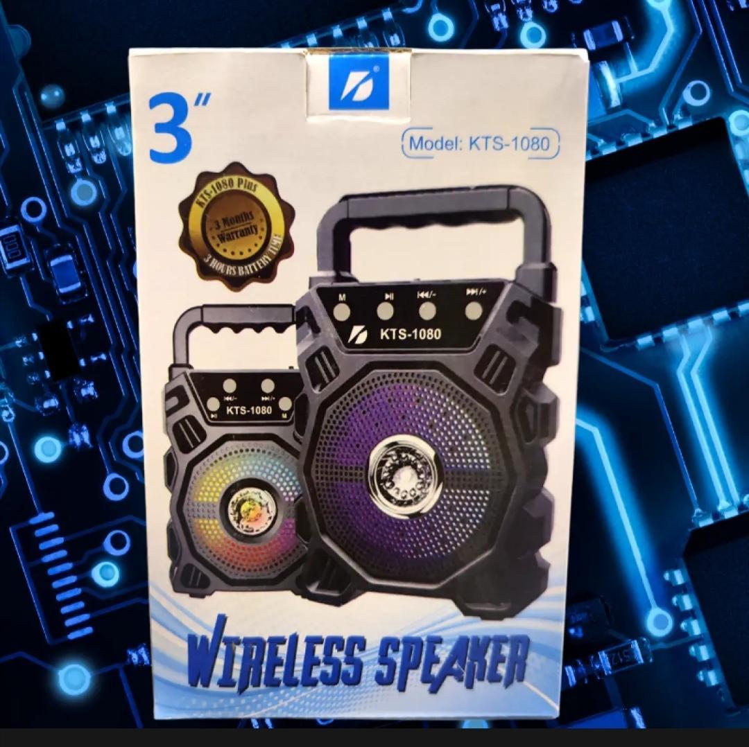 Bluetooth Speaker Black Aluminum Portable Wireless Speaker | Powerful Bass, HD Sound, Compact Party Speaker with Bluetooth Connectivity