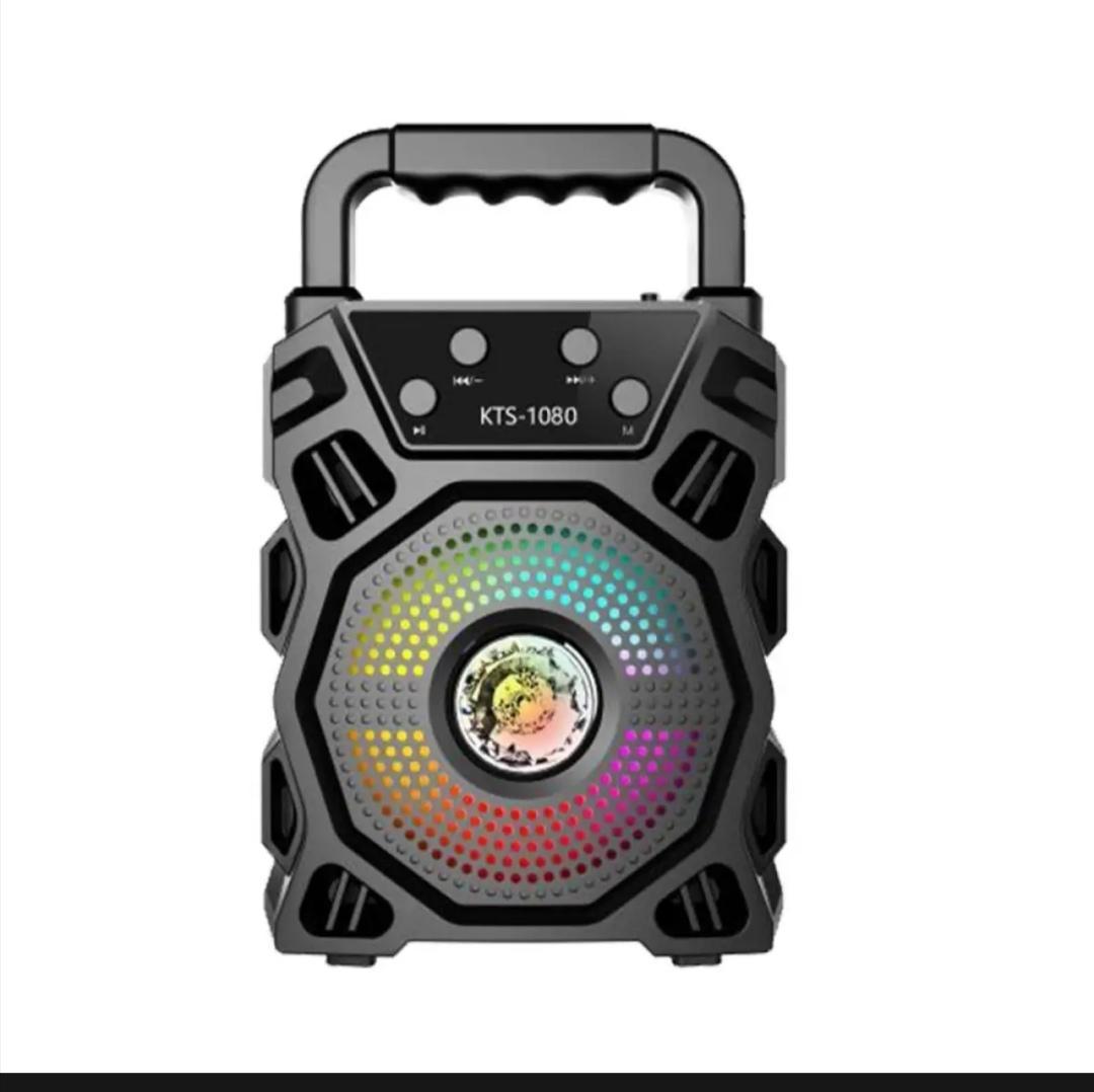 Bluetooth Speaker Black Aluminum Portable Wireless Speaker | Powerful Bass, HD Sound, Compact Party Speaker with Bluetooth Connectivity