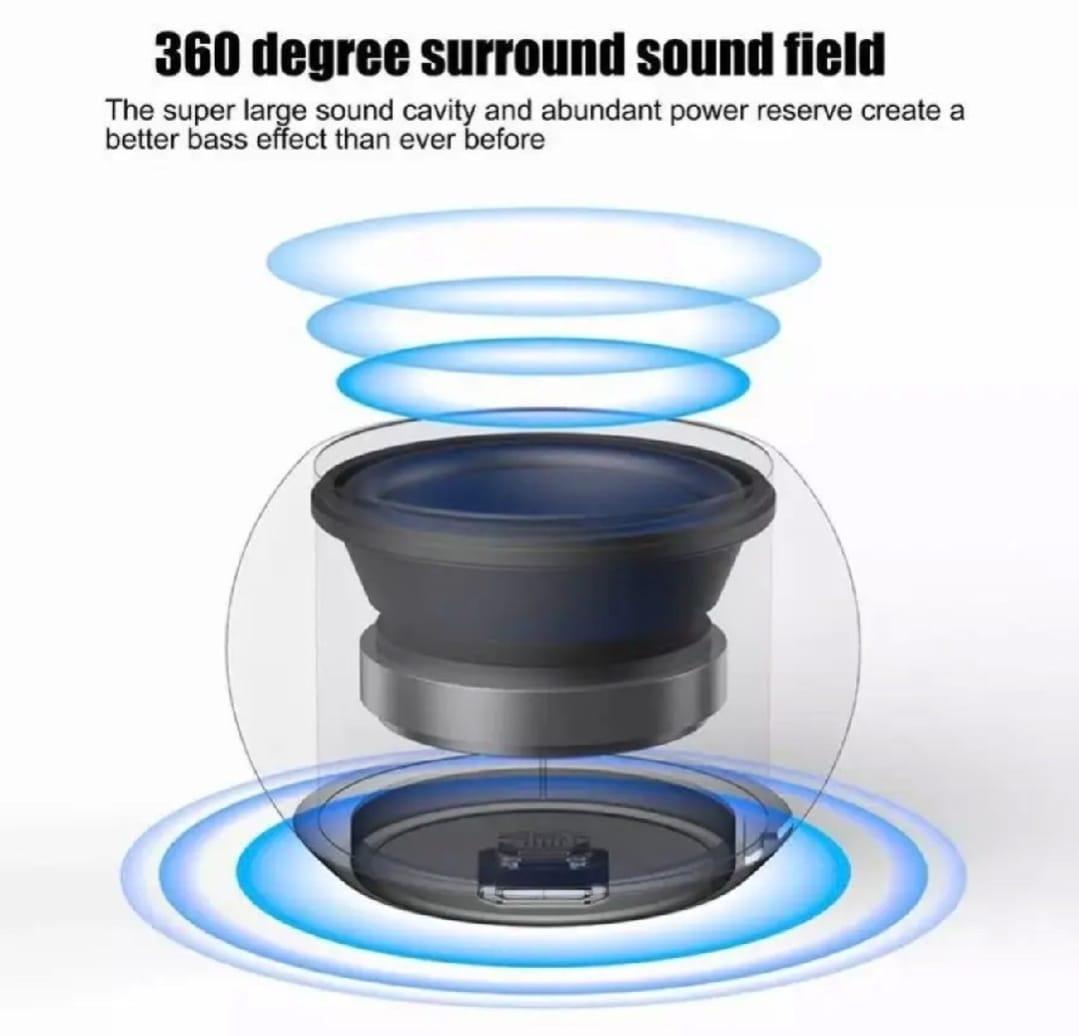 Mini Portable Bluetooth Speaker with Rechargeable Battery – Compact Wireless Speaker