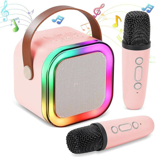 Portable LED Bluetooth Speaker – Pink Wireless Mini Speaker