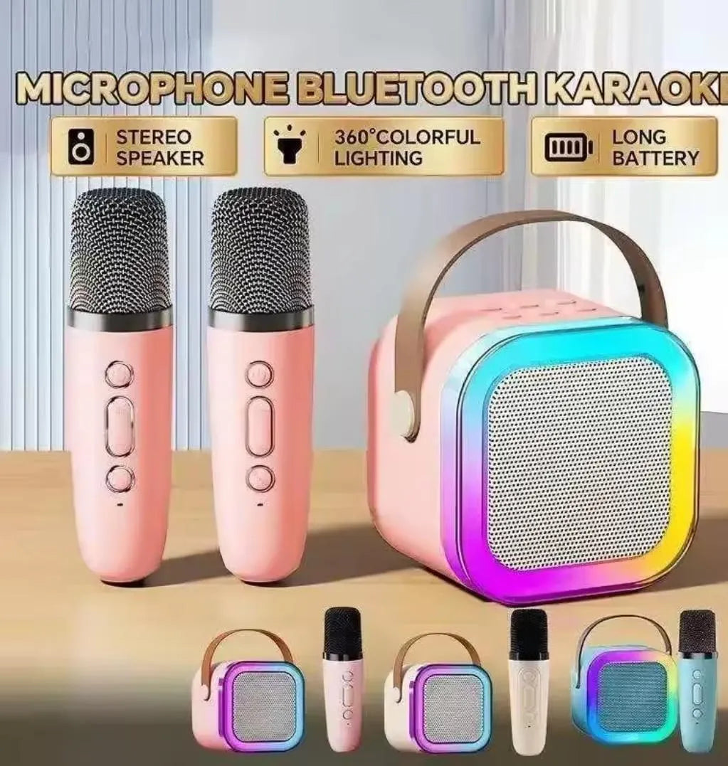 Portable LED Bluetooth Speaker – Pink Wireless Mini Speaker