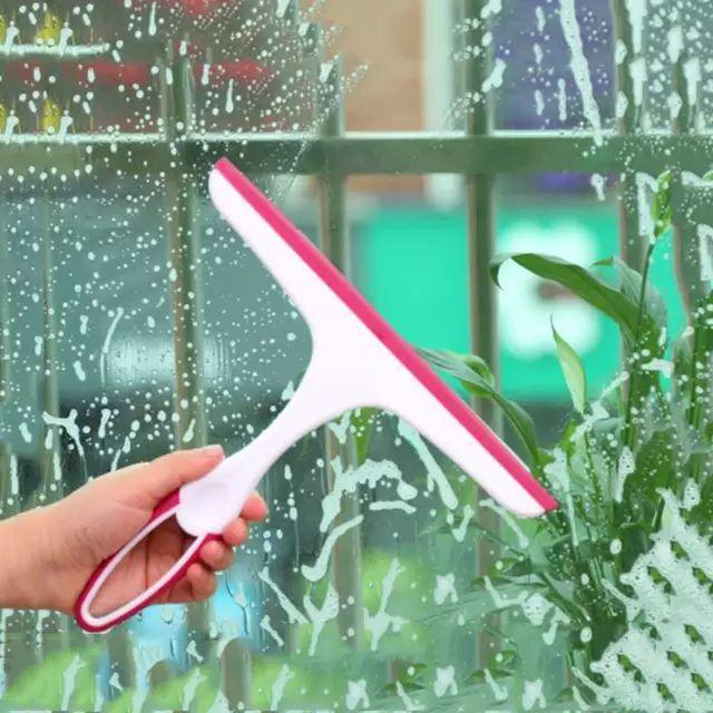 Premium Plastic Handle Floor Wiper | Home & Bathroom Cleaning Squeegee