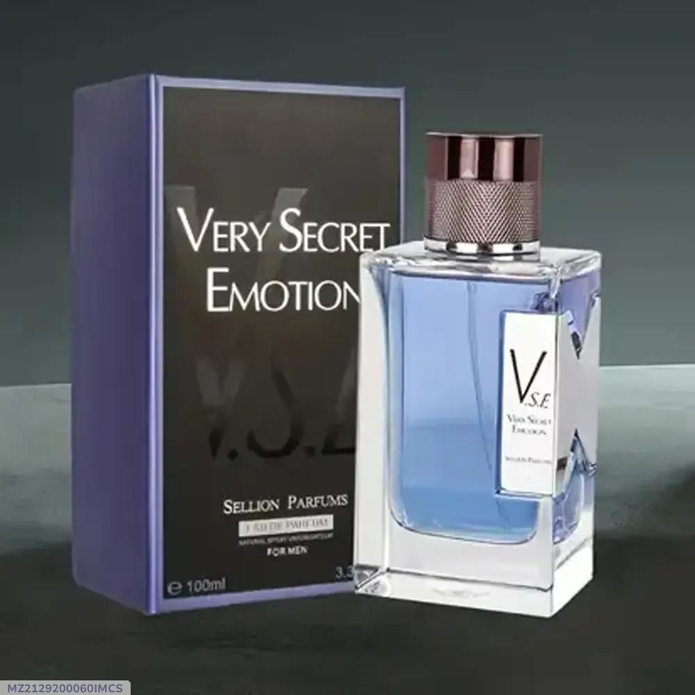 Sellion Very Secret Emotion Perfume for Men 100ml – Long-Lasting Premium Fragrance