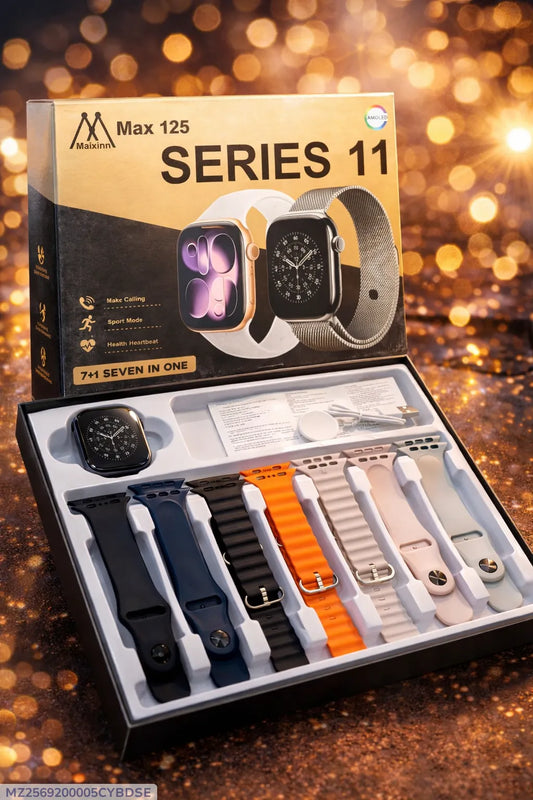 Series 11 Ultra Smart Watch 7-in-1 | Bluetooth Calling, Fitness Tracker & Smartwatch
