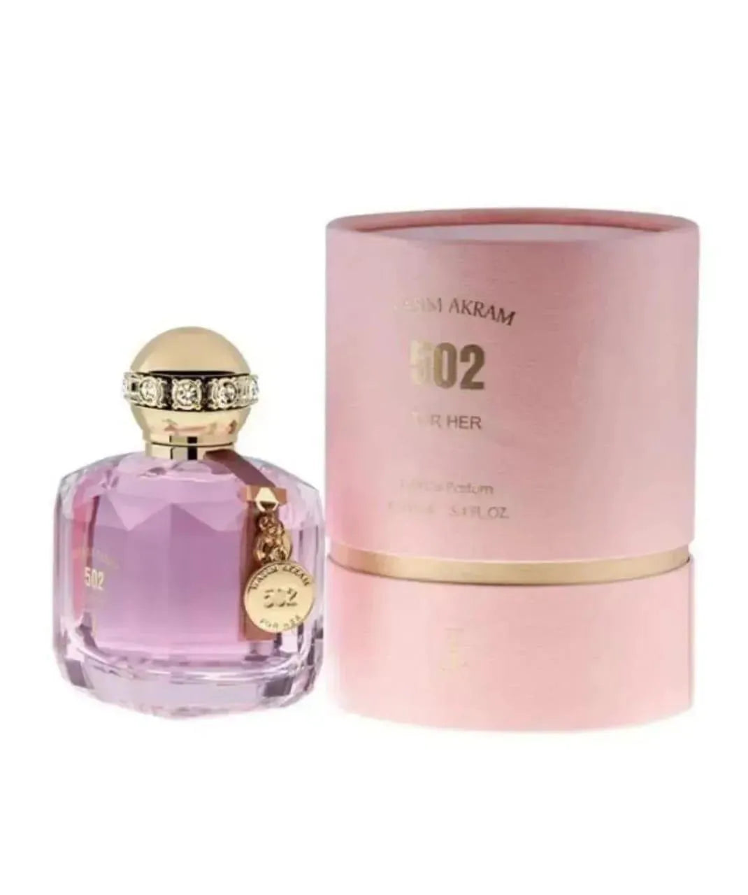 Wasim Akram 502 Floral Perfume 100ml Pink Unisex | Long Lasting Fragrance for Men & Women
