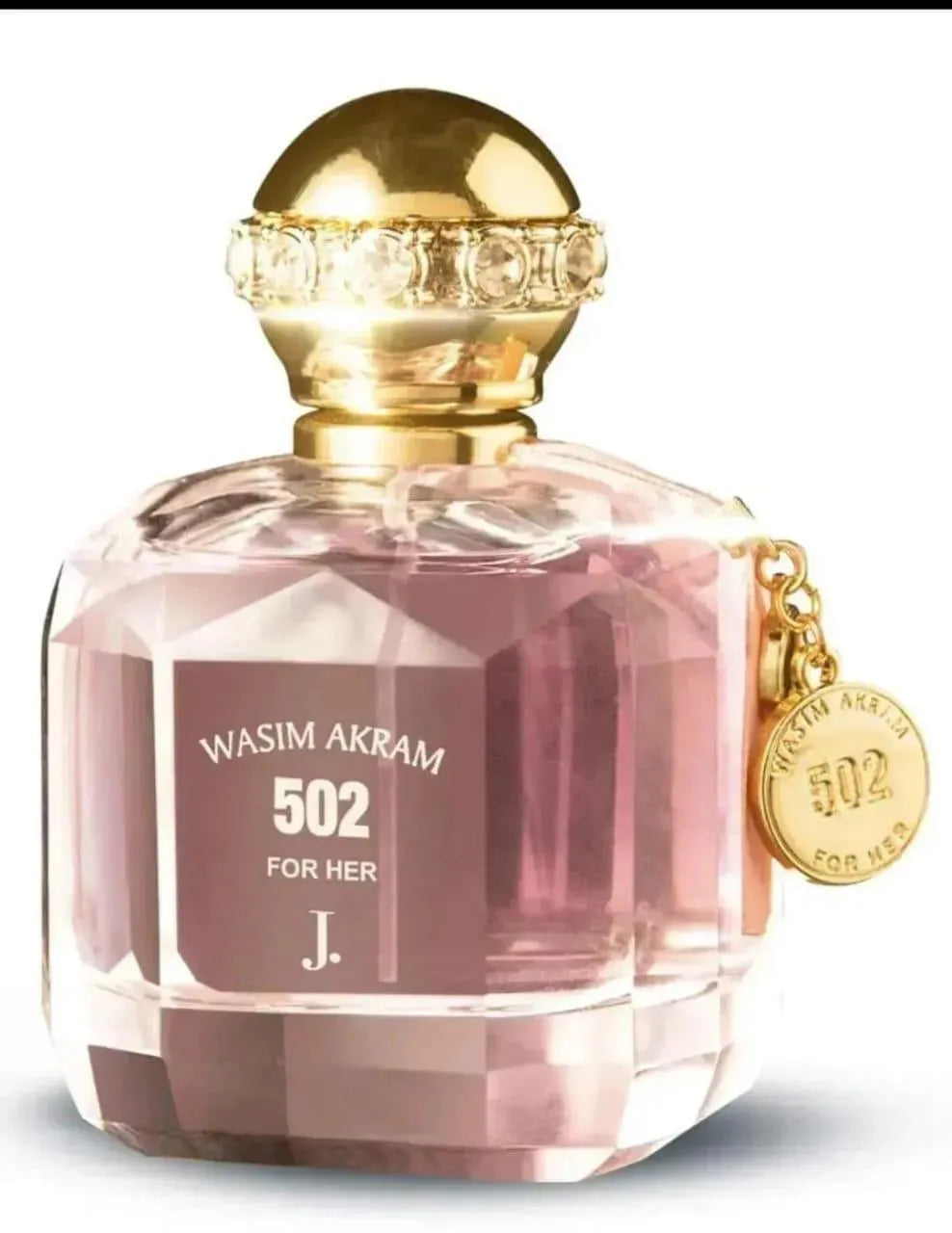 Wasim Akram 502 Floral Perfume 100ml Pink Unisex | Long Lasting Fragrance for Men & Women